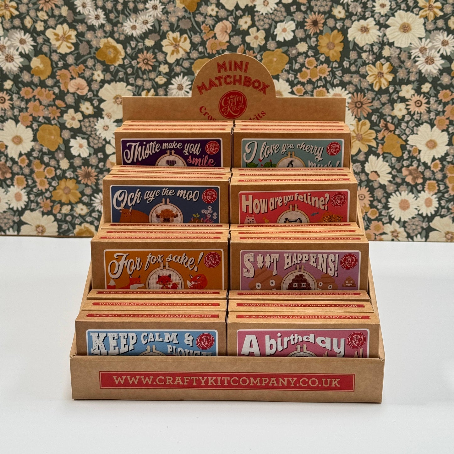 Bestie-boos! Mini Matchbox Cross Stitch Kit